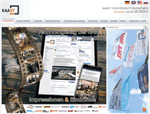 Tablet Screenshot of kaast.de